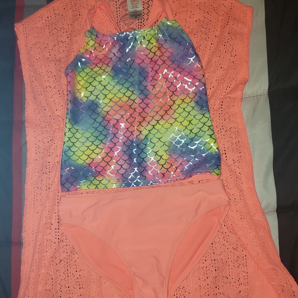 2 piece Bathing Suit and Cover
